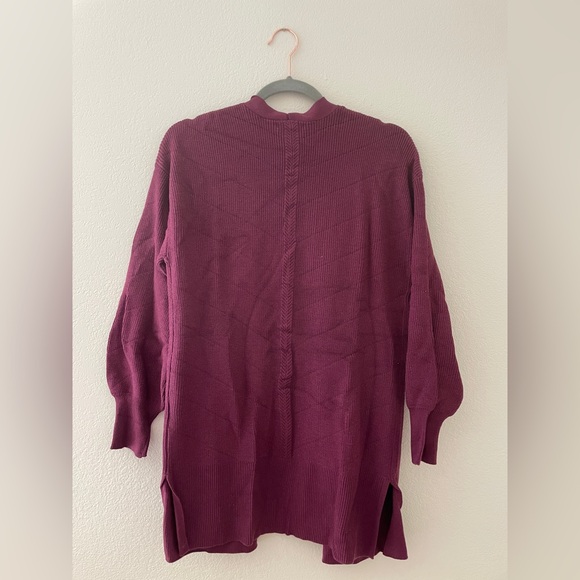 Maurice’s Maroon Knit Cardigan, Small - Picture 2 of 3